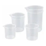 AS ONE New Disposable Cup 10mL 100 Pcs