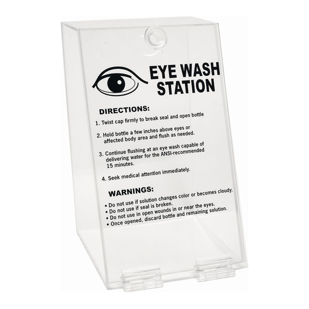 Brady Single Clear Eye Wash Station