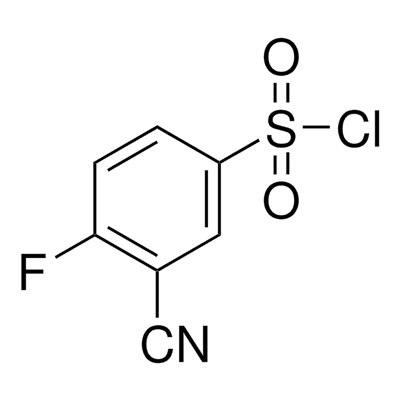 Merck 4-Fluoro-3-cyanobenzenesulfonyl chloride