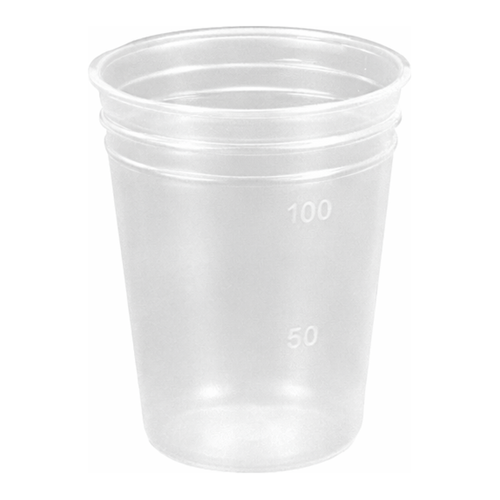 AS ONE Disposable Cup (Vacuum Type) 100mL