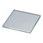 AS ONE Glass Square Blue Plate(Soda Glass) Thickness 8.0mm, 각형 유리 청판(소다 유리) 두께 8.0mm