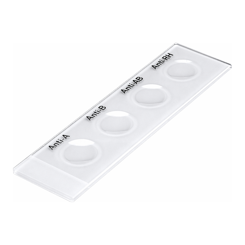 AS ONE Blood ReactIon Plate, 혈액반응판(4구 타입)