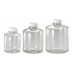 AS ONE Polycarbonate Wide-Mouth Large Type Bottle, 폴리카보네이트 광구 대형병