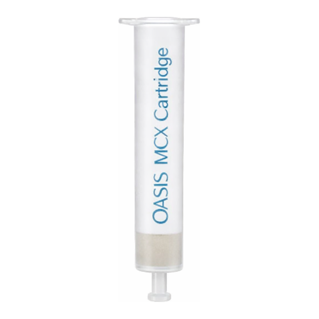 Waters Oasis MCX 6 cc Vac Cartridge, 150 mg Sorbent per Cartridge, 60 µm, 30/pk