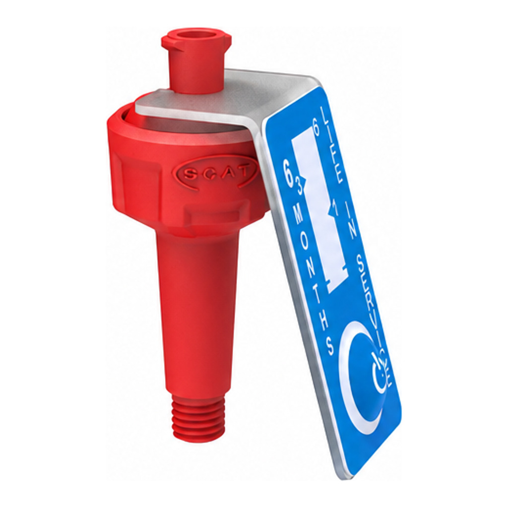 Air valve, UNF 1/4", PU=1