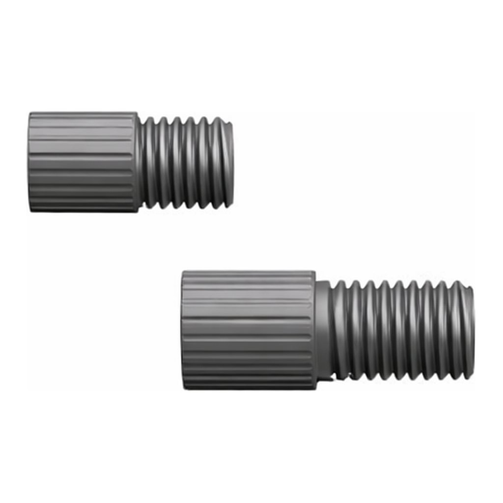 Agilent Cell fittings, black (4 short+4 long)/pk