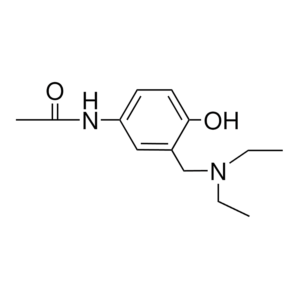 Merck 4-ACETAMIDO-2-DIETHYLAMINOMETHYLPH