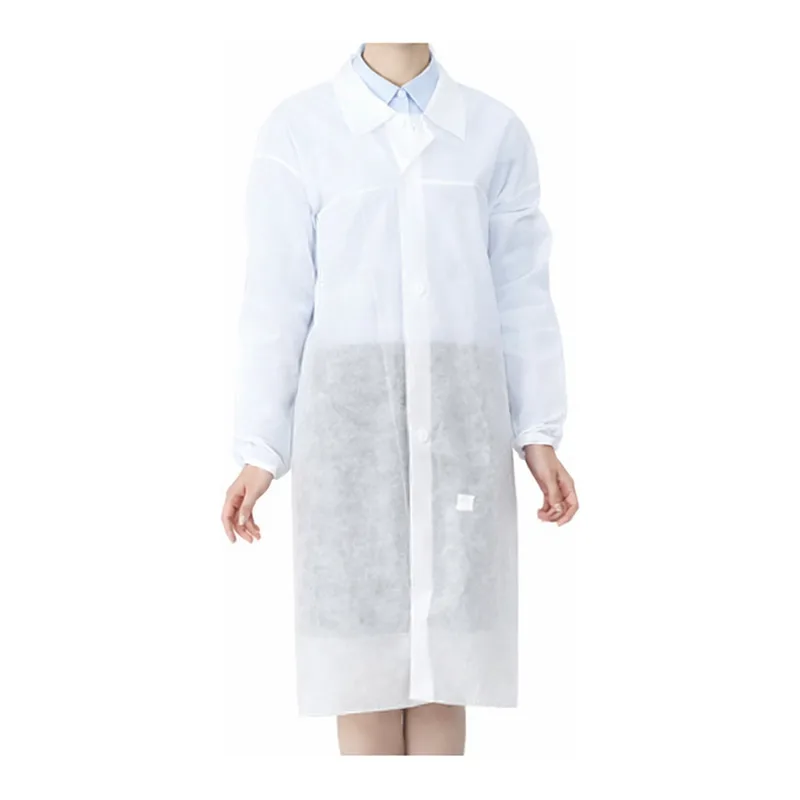 AS ONE Disposable Lab Coat M 1 Piece