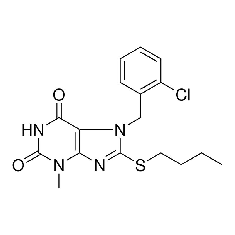 Merck 8-BUTYLSULFANYL-7-(2-CHLORO-BE - 5 MG&