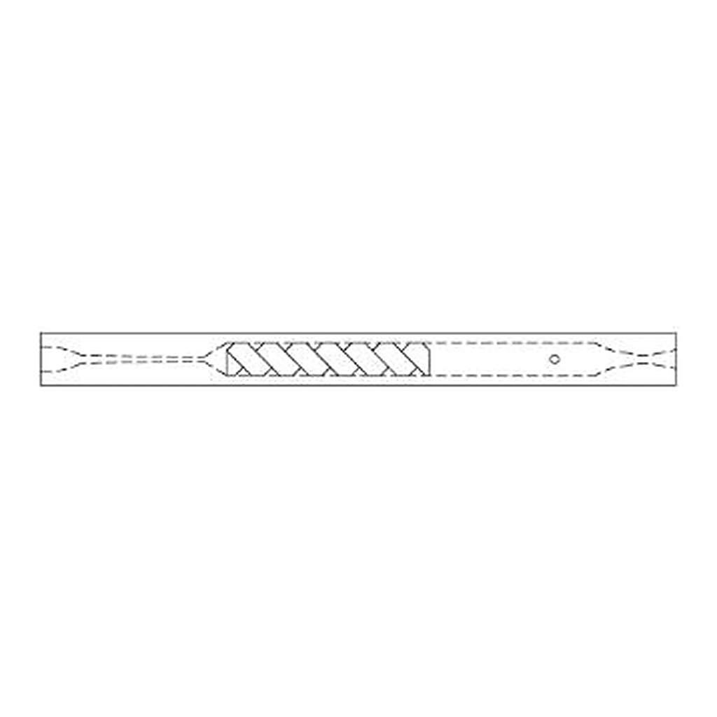 Restek Drilled Cyclo-Uniliner Liner, Hole near Top, 4.0 mm x 6.3 x 78.5 for Agilent GCs, Siltek D