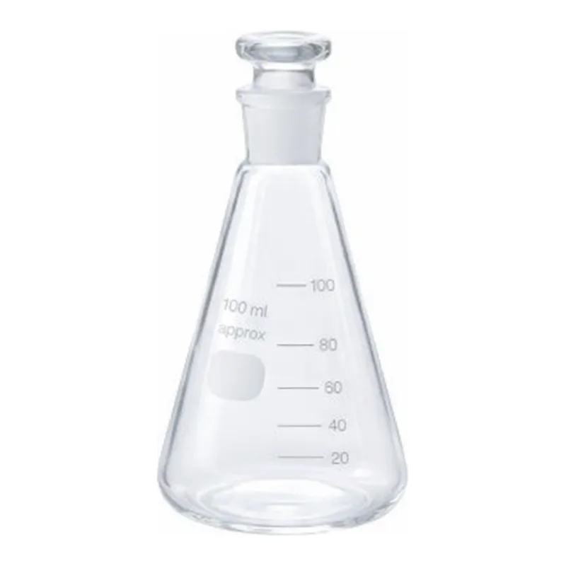 AS ONE Common Grinding Stopper Erlenmeyer Flask, 공통연마 마개 삼각 플라스크