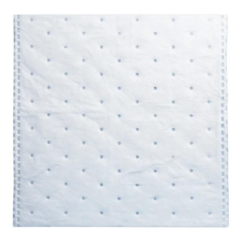 Daihan Science Oil Sorbent Pad, White, Special HPC, 48×43cm Sheet or 0.5×50m Roll, 3.5mm-thick<