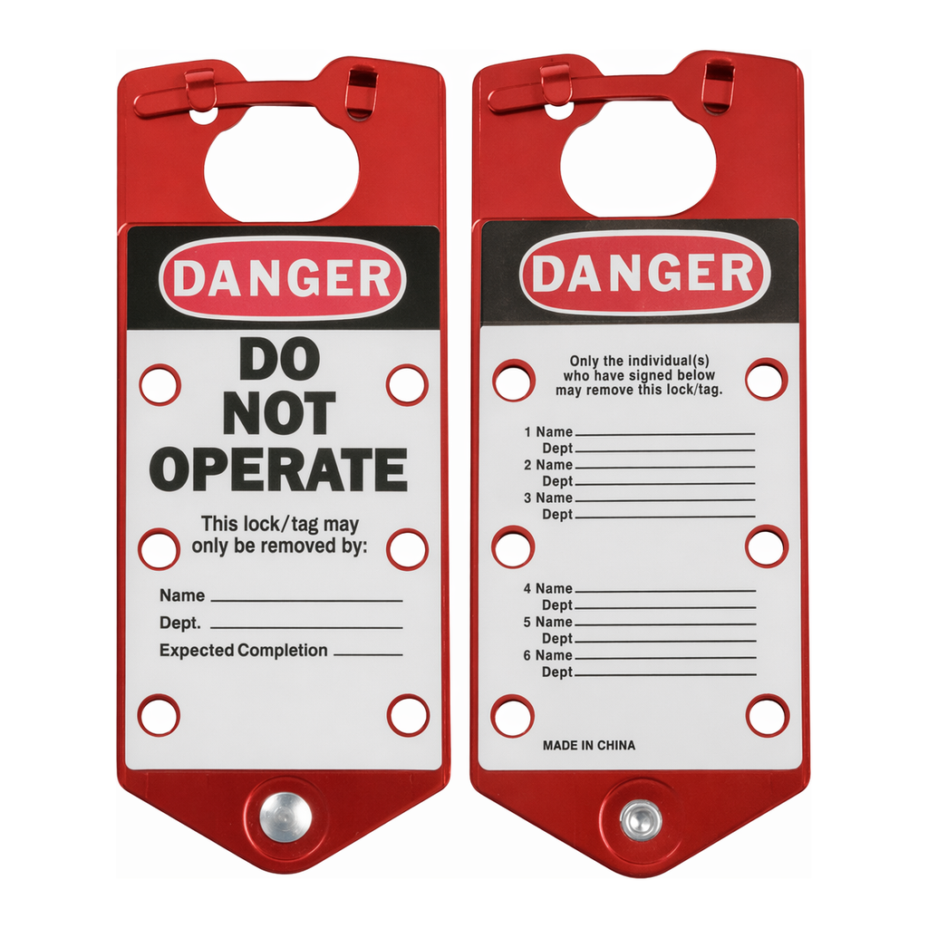 Brady Labeled Lockout Hasp