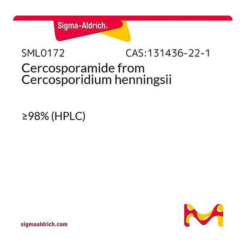 Merck Cercosporamide from Cercosporidium henningsii