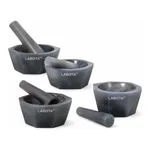 AS ONE Agate Mortar Set Deep, 마노유발세트(깊은형)(유봉 부속)