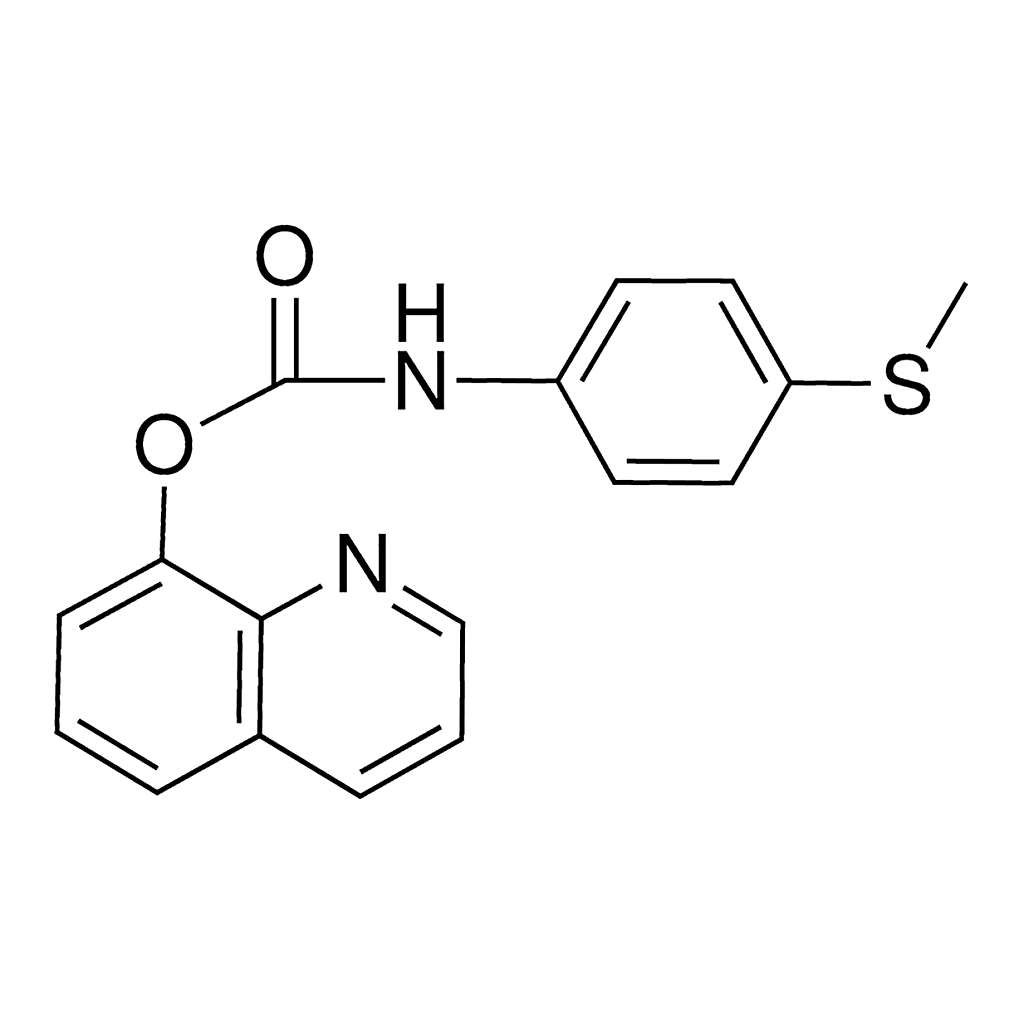 Merck 8-QUINOLINYL N-(4-(METHYLTHIO)PH-