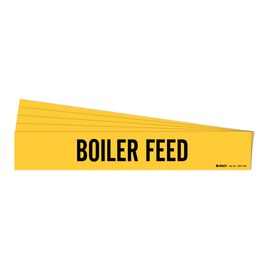 Brady BOILER FEED Pipe Marker