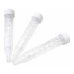 AS ONE TPX® 15㎖ Tube (Clear Type), TPX® 15㎖ 튜브 (투명)
