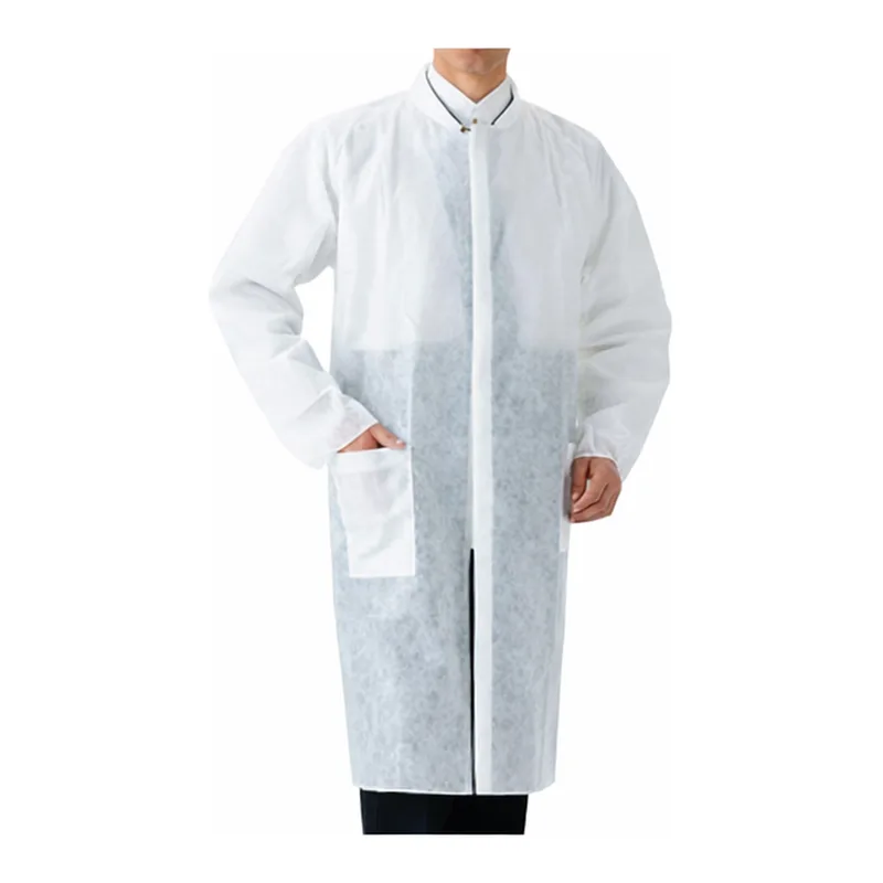 AS ONE Disposable Lab Coat For Men (Total Length About 106cm) 1 Piece