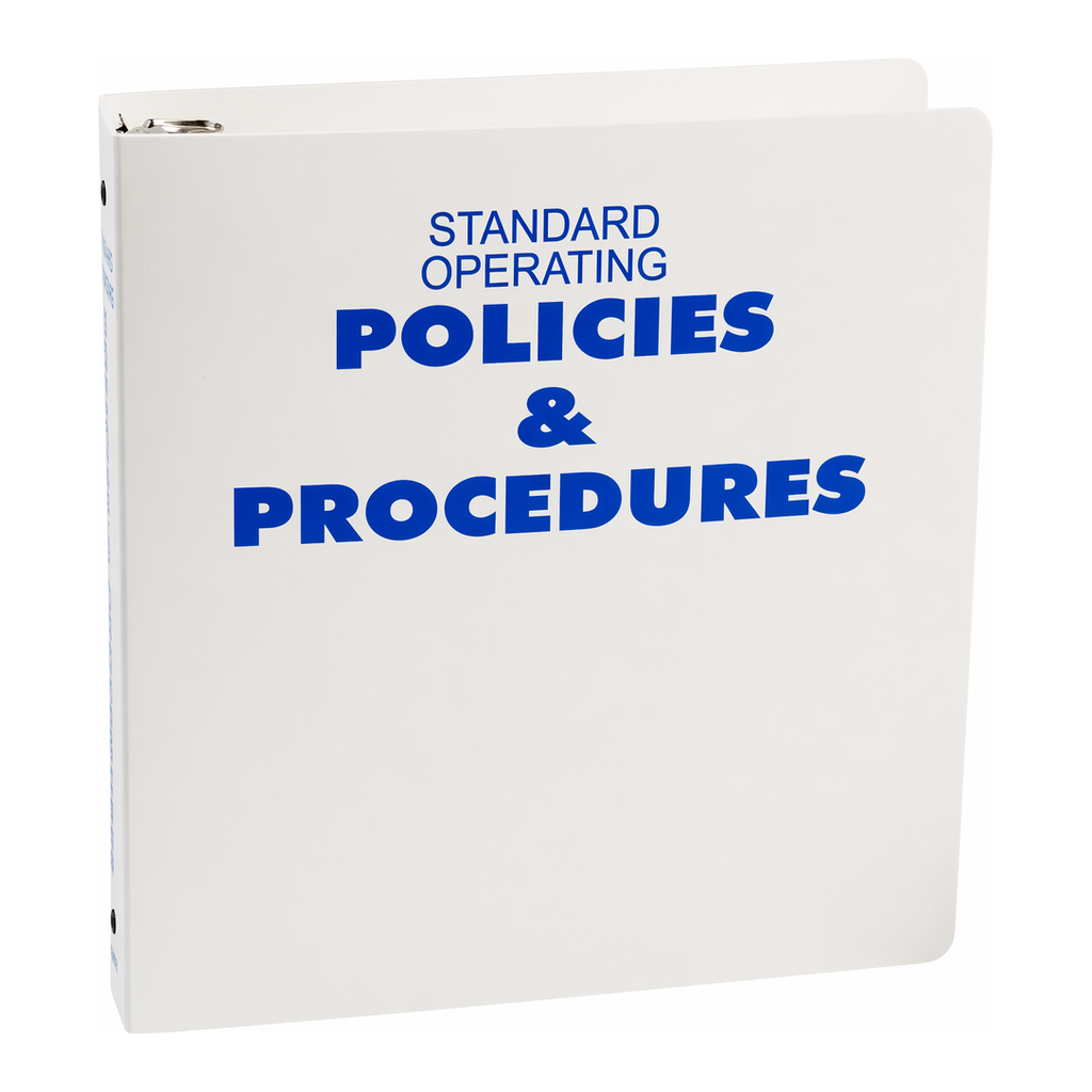 Brady Policies & Procedures Binder Only