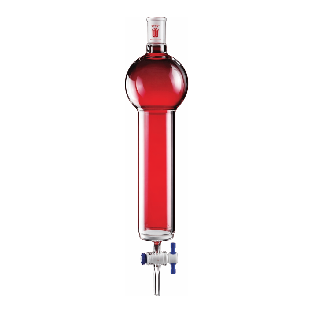 Merck Synthware(TM) chromatography column with reservoir, coarse fritted disc and PTFE stopcock
