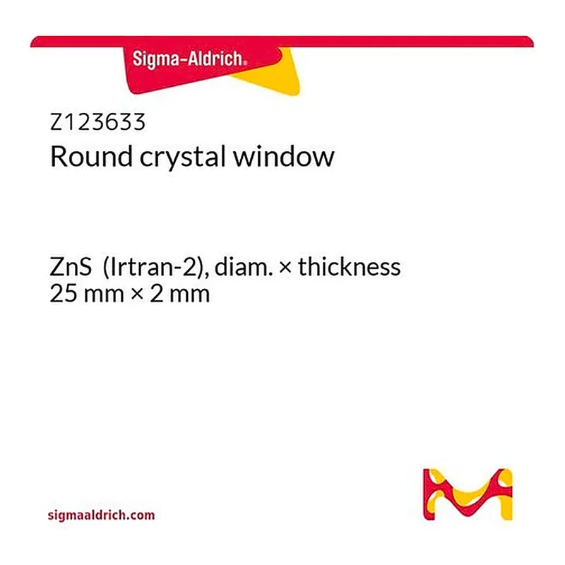 Merck Round crystal window