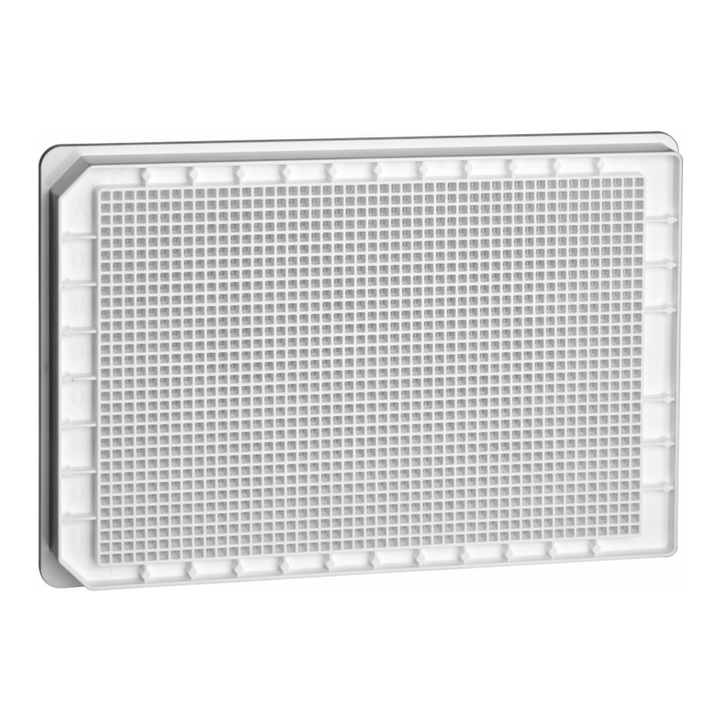 Greiner Bio One CELL CULTURE MICROPLATE, 1536 WELL, PS,F-BOTTOM, µCLEAR®, HIBASE, WHITE, TC, STERILE, 15 PCS./BAG