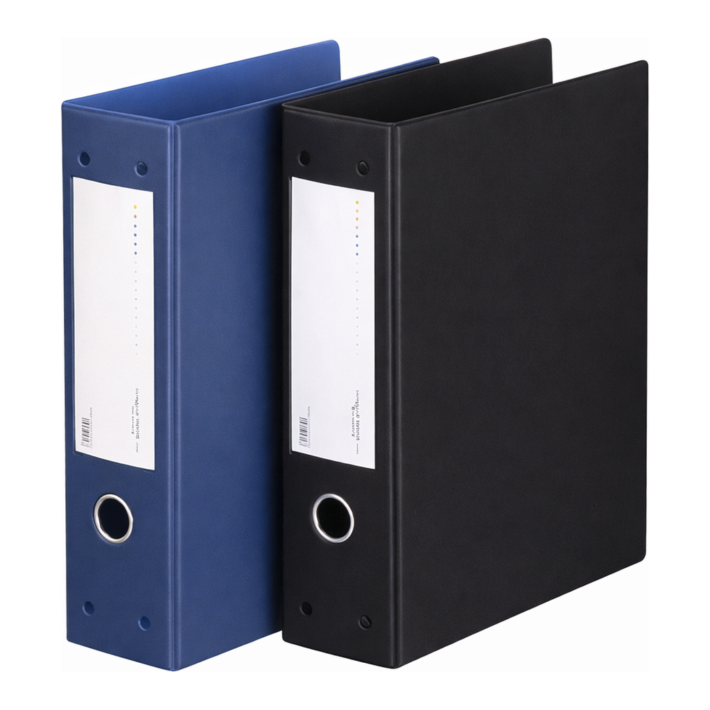 OFFICENEX 문화 비닐 사다리바인더 7cm(B682-71/흑색)
