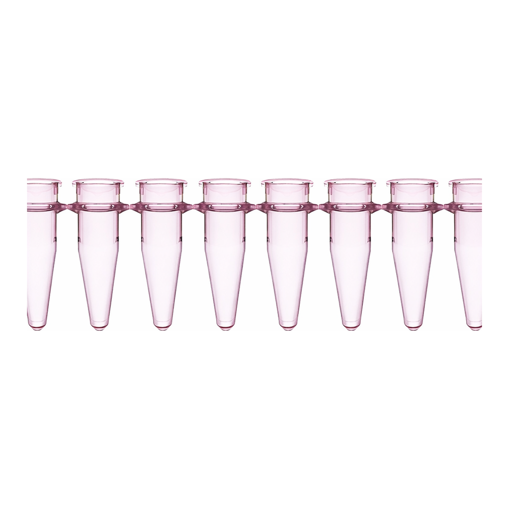 Greiner Bio One SAPPHIRE PCR 8-TUBE STRIPS, 0.2 ML, PP, RED,WITHOUT CAP, 125 PCS./BOX