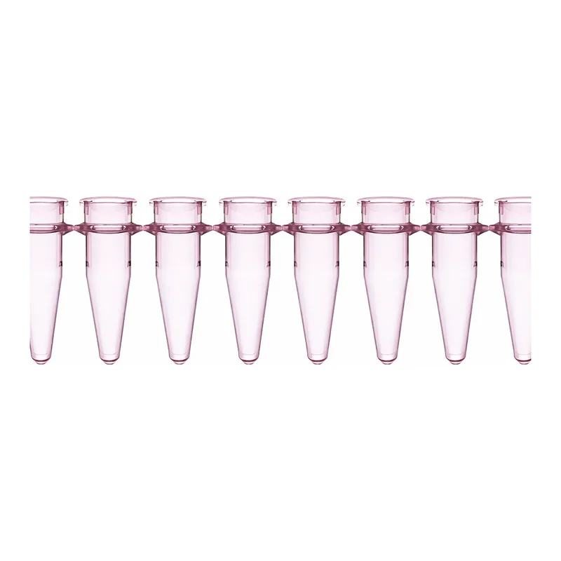 Greiner Bio One SAPPHIRE PCR 8-TUBE STRIPS, 0.2 ML, PP, RED,WITHOUT CAP, 125 PCS./BOX