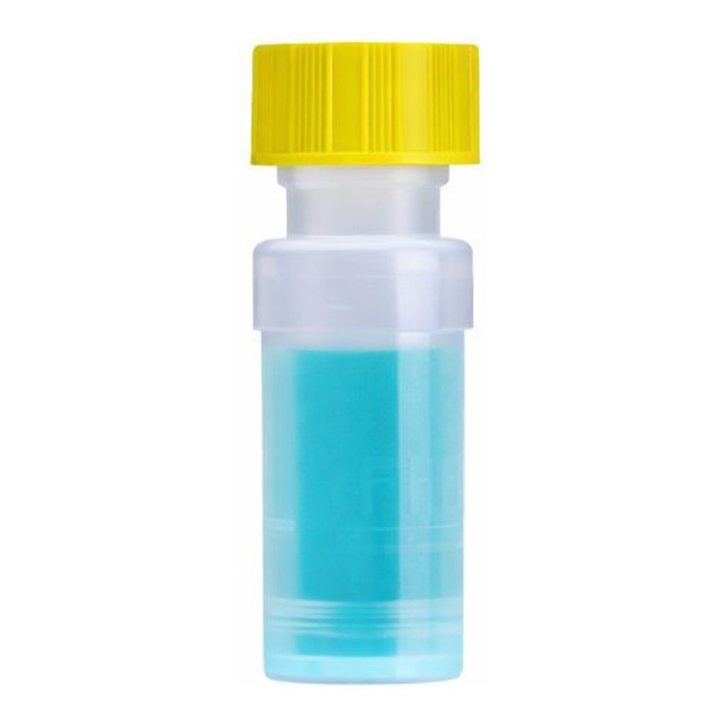 Restek Filter Vials 0.45um PVDF w/pre-slit cap, 100pk, Thomson SINGLE StEP Yellow Screw-Cap