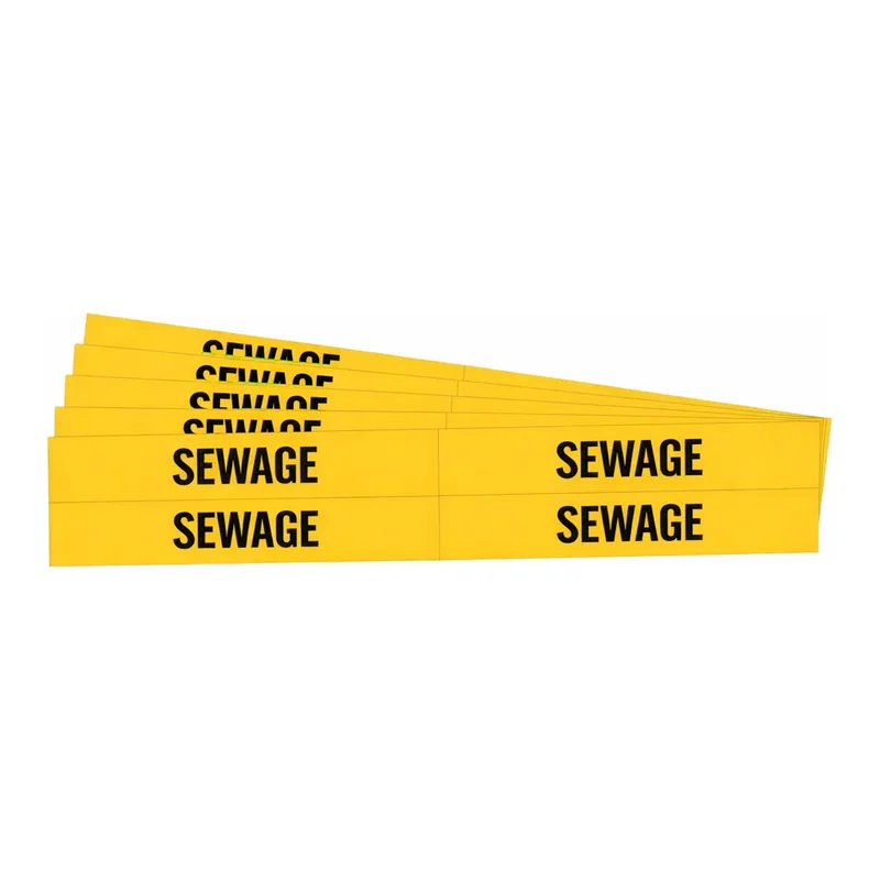 Brady SEWAGE Pipe Marker