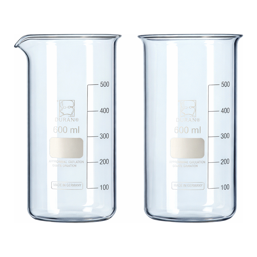 Daihan Science DURAN Premium Batch-certificated Tall Beaker, 50~2,000㎖<br>Boro-glass 3.3, with