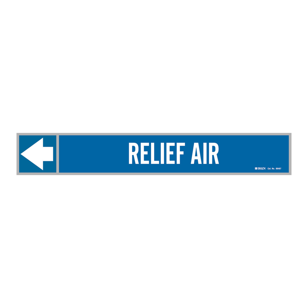 Brady RELIEF AIR Duct Marker