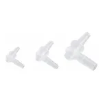 AS ONE Laboran Tube Connector (For Soft Tubes) L Type Same Diameter ID 0.8 -1.5