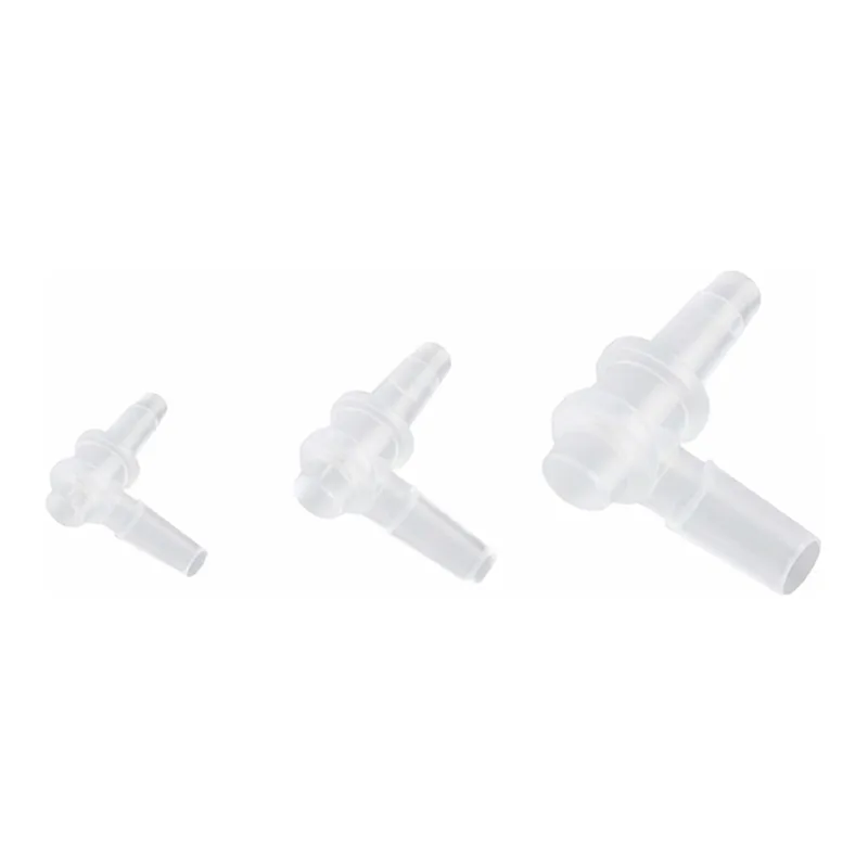 AS ONE Laboran Tube Connector (For Soft Tubes) L Type Same Diameter ID 0.8 -1.5