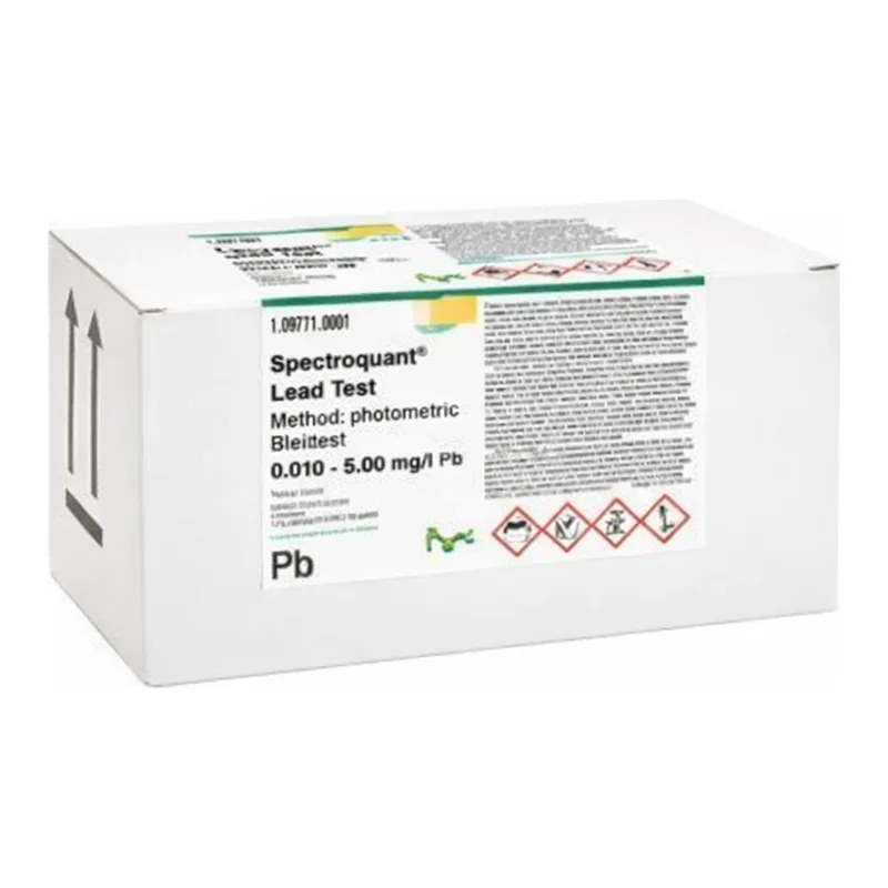 Merck LEAD TEST 0.010 - 5.00 MG/L PB 50 TEST