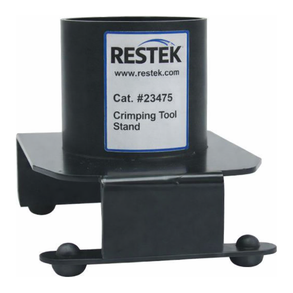 Restek Crimping Tool Stand, For Use with Electronic and Manual Crimpers and Decappers