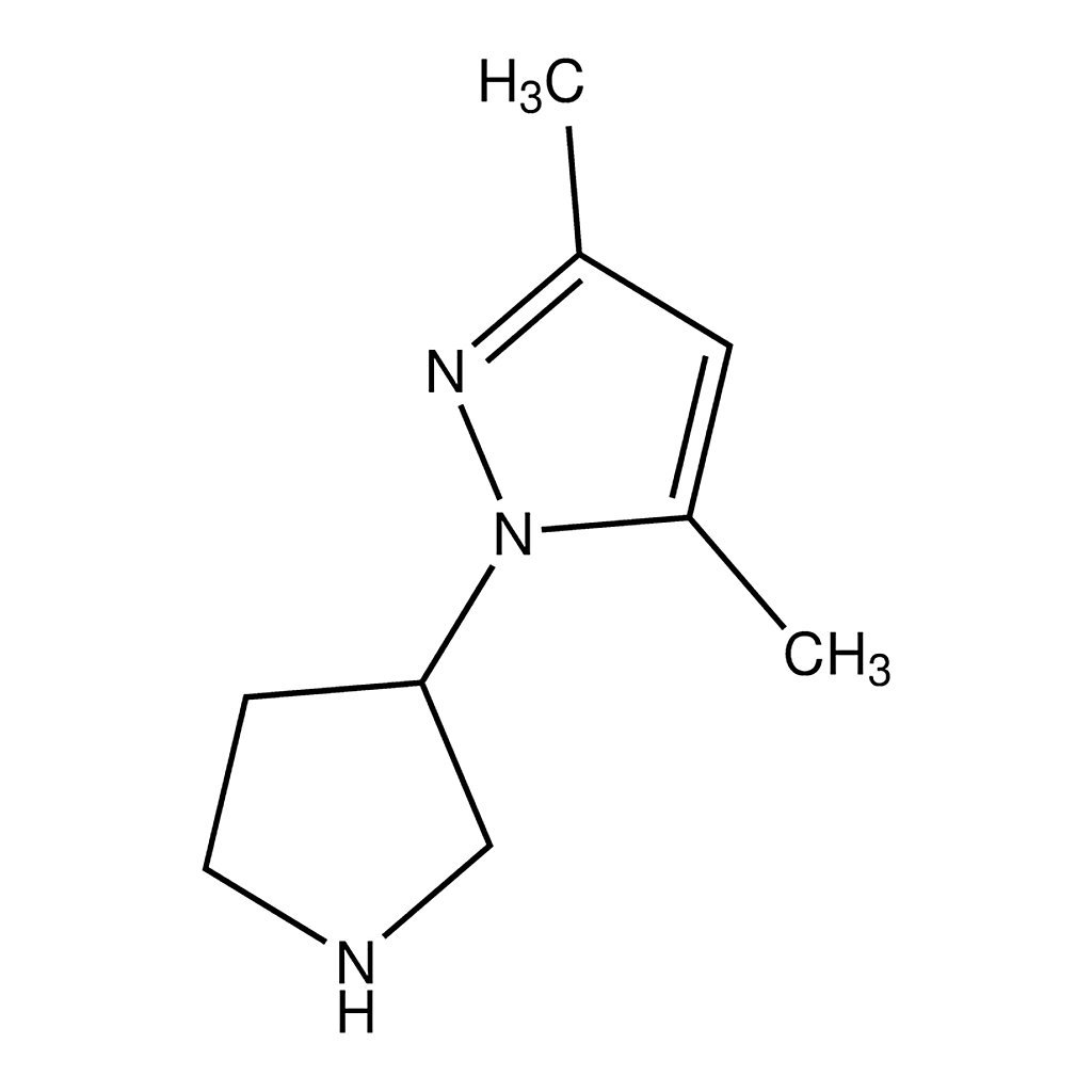 Merck 3,5-Dimethyl-1-pyrrolidin-3-yl-1H-pyrazole