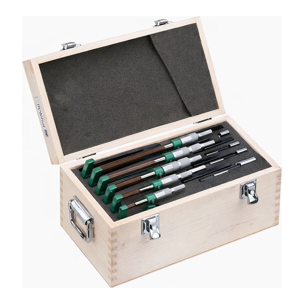 AS ONE Outer Micrometer  Set, 외측 마이크로미터 세트