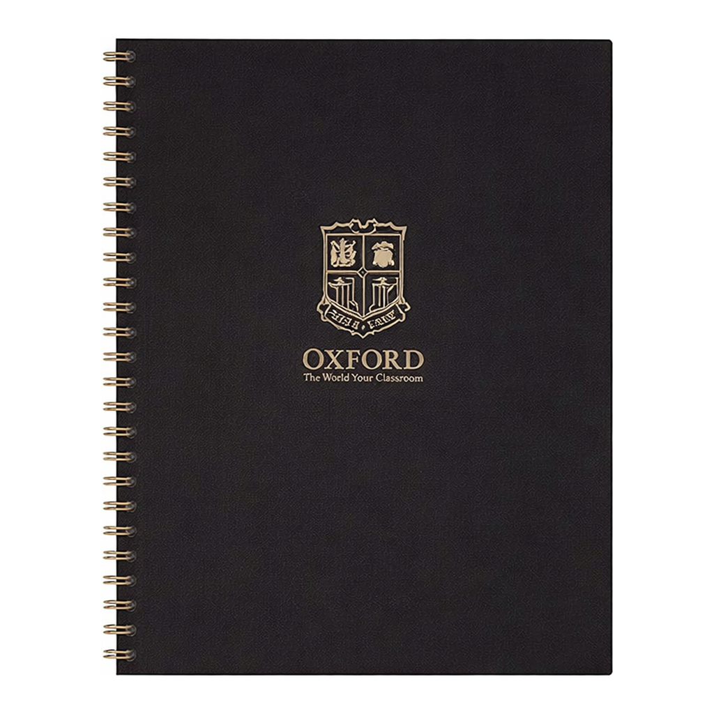 OFFICENEX 블랙PP 스프링노트 (B5/80매/좌철/옥스포드)