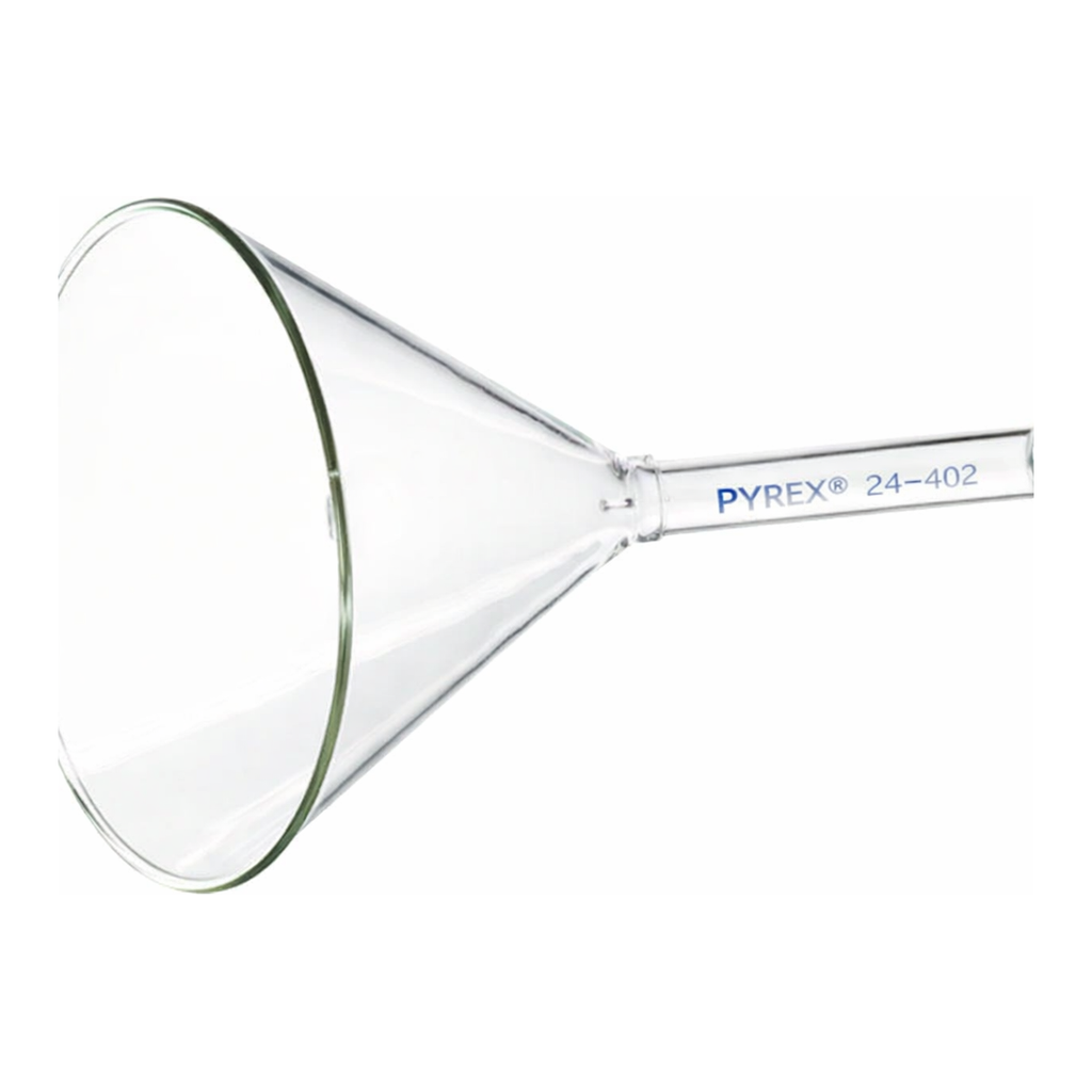 Merck Pyrex(R) large long-stem funnel, plain 60 angle