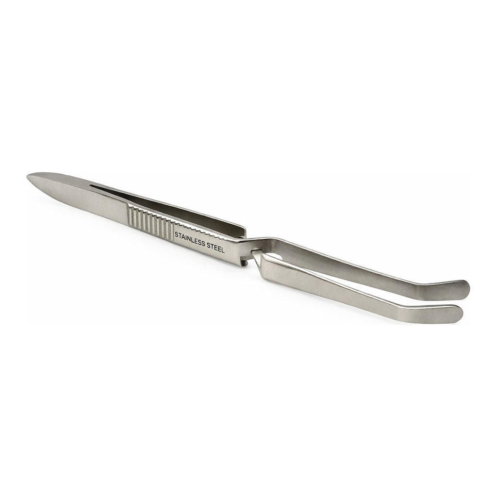 Thermo Fisher Scientific Nalgene Stainless-Steel Forceps, bent tip