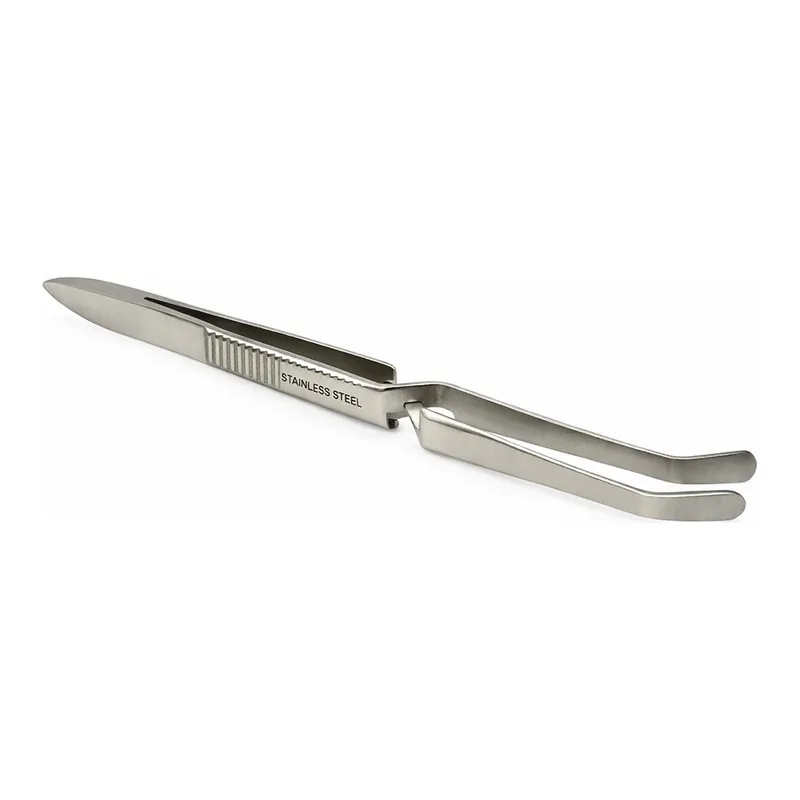 Thermo Fisher Scientific Nalgene Stainless-Steel Forceps, bent tip