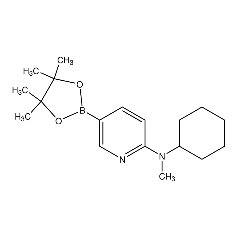 Merck 2-(Cyclohexylmethylamino)pyridine-5-boronic acid pinacol ester