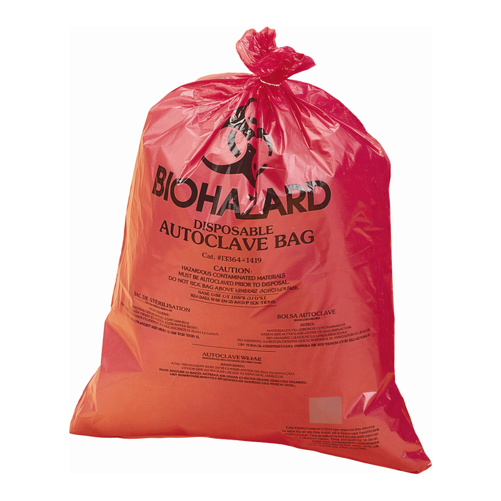 Merck Super strength biohazard disposal bags