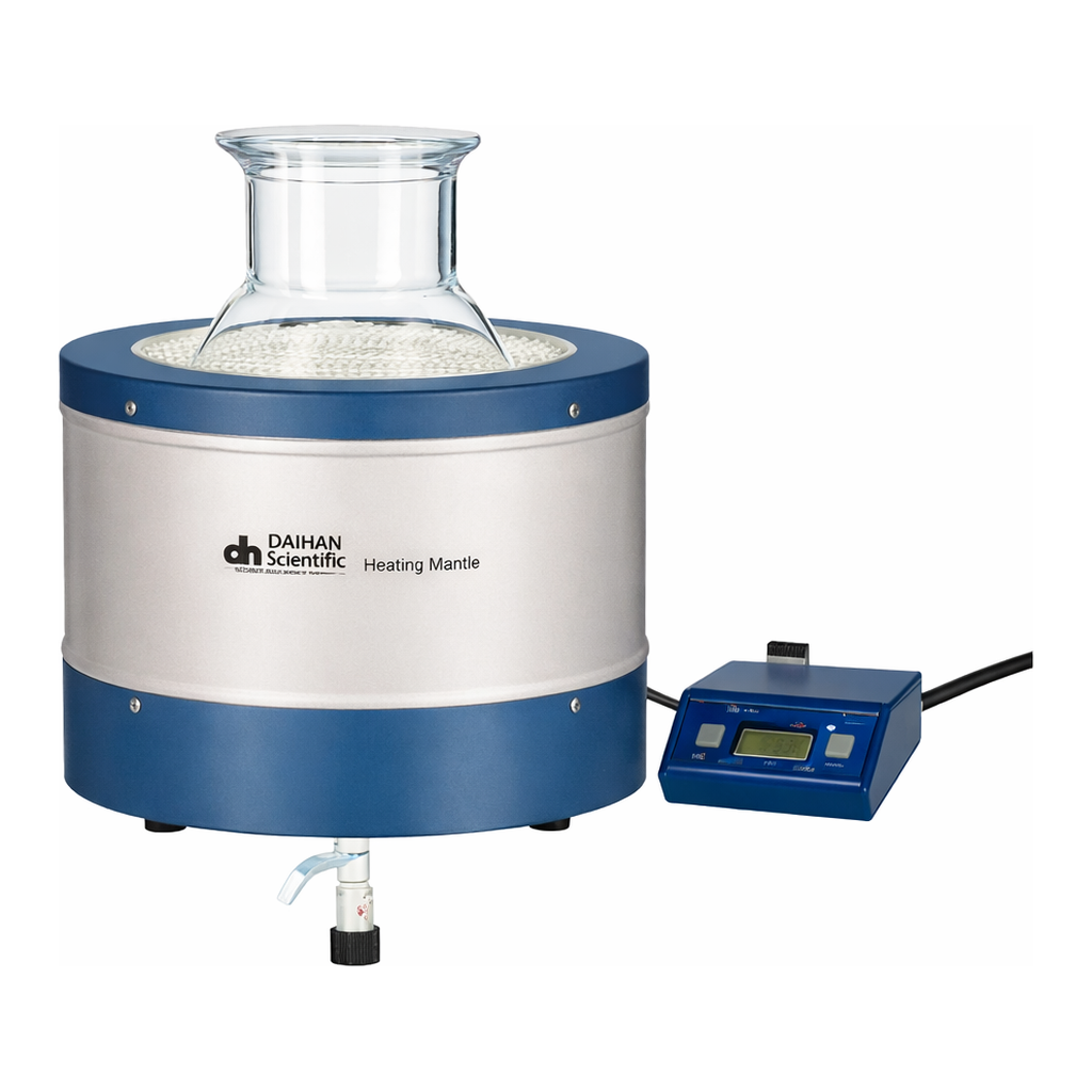 Daihan Science DAIHAN Aluminum-case Remotecontrolled Reaction Flask Heating Mantle, Bottom Out