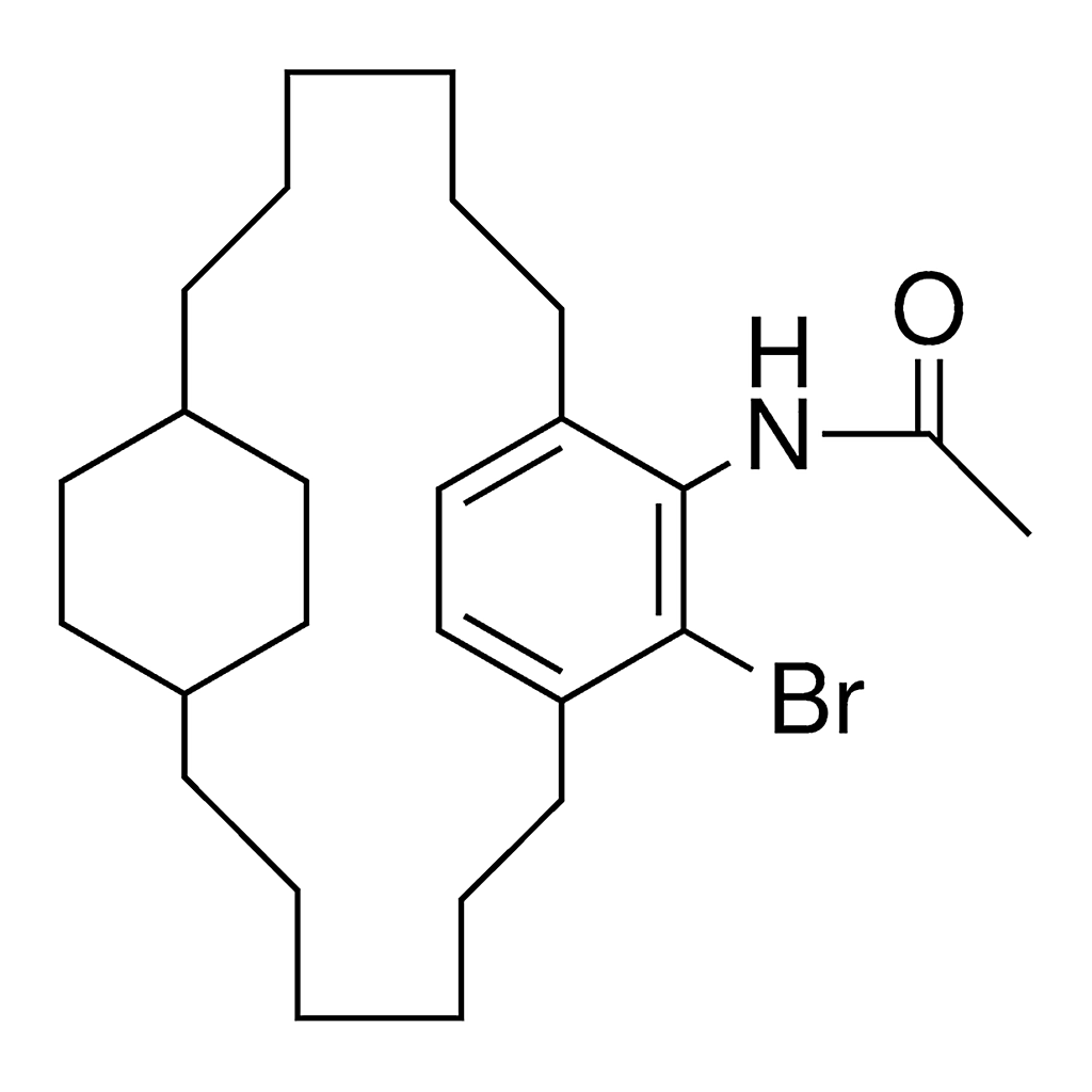 Merck N-(10-BR-TRICYCLO(16.2.2.2(8,1 - 25 MG&