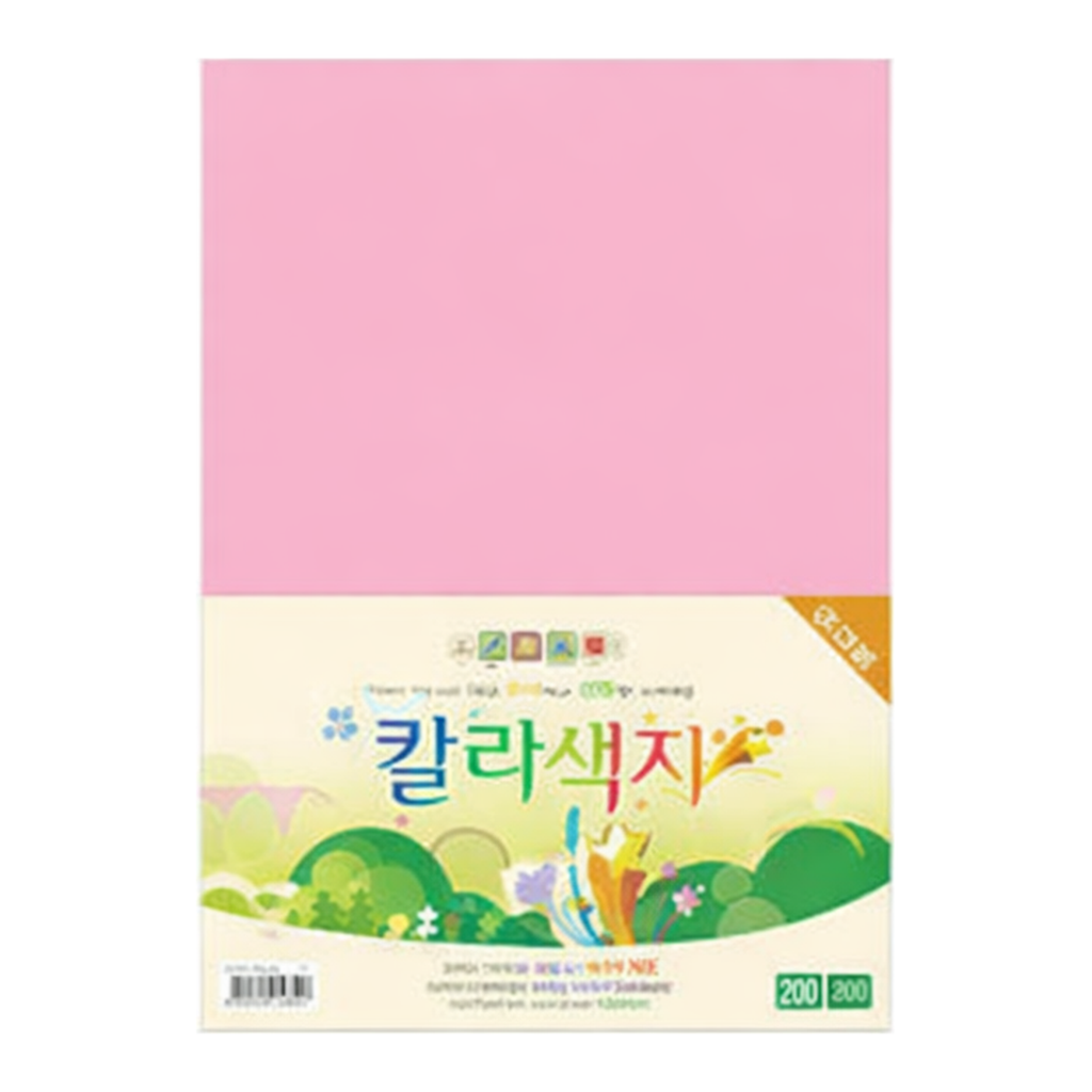 OFFICENEX 칼라색지 A4(A01/혼합색/120g/210x297mm/200매/삼원)