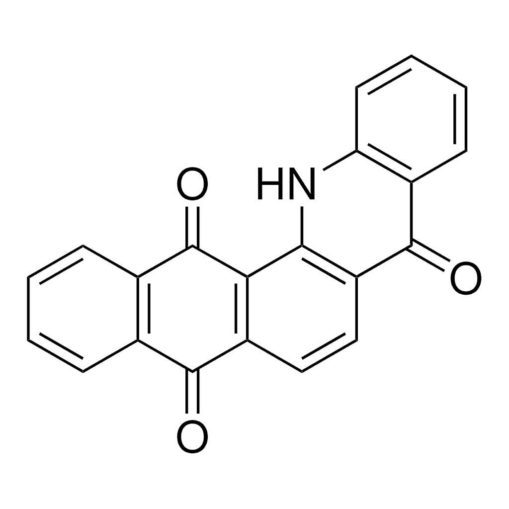 Merck 13H-NAPHTHO(2,3-C)ACRIDINE-5,8 - 25 MG&